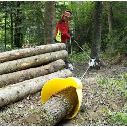 Treuil portable forest winch à câble avec enroulage automatique : matériel  forestier, treuil de débardage