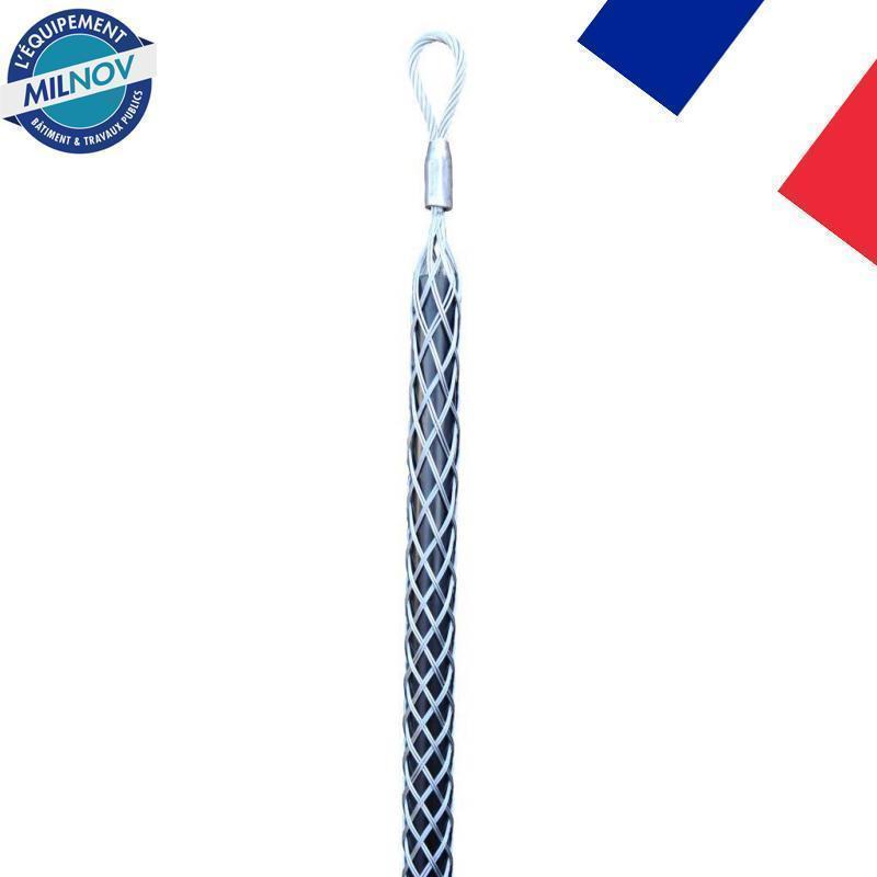 Tire-câbles simple boucle SD 25-45 mm acier galvanisé